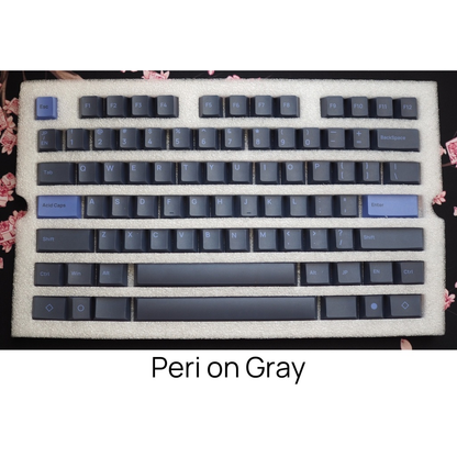 Acid Caps ”Standard”」Peri on Gray|Keeb-On! Acid Caps ”Standard”」Peri on Gray|Keeb-On!
